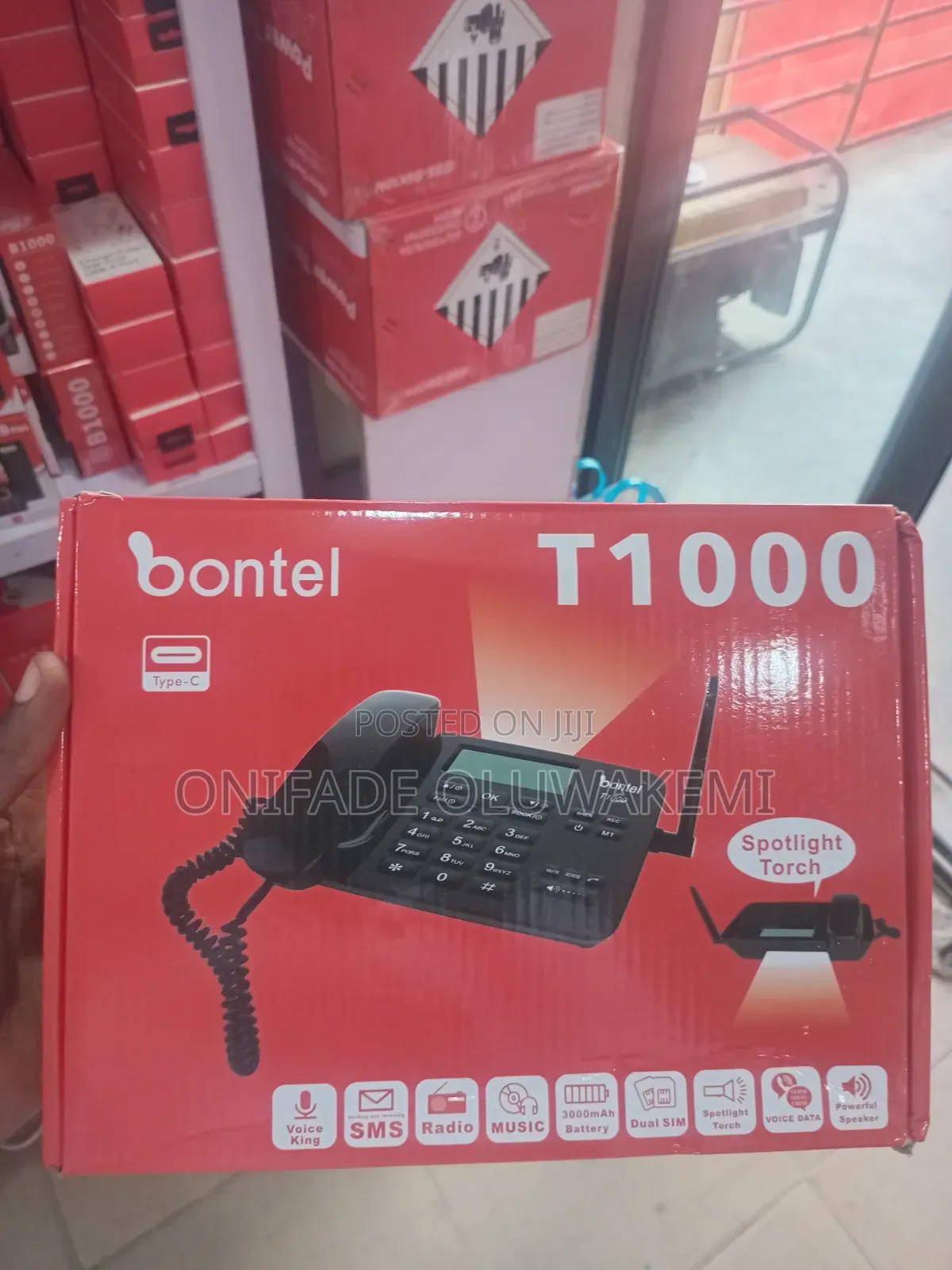 New Bontel T1000 Black
