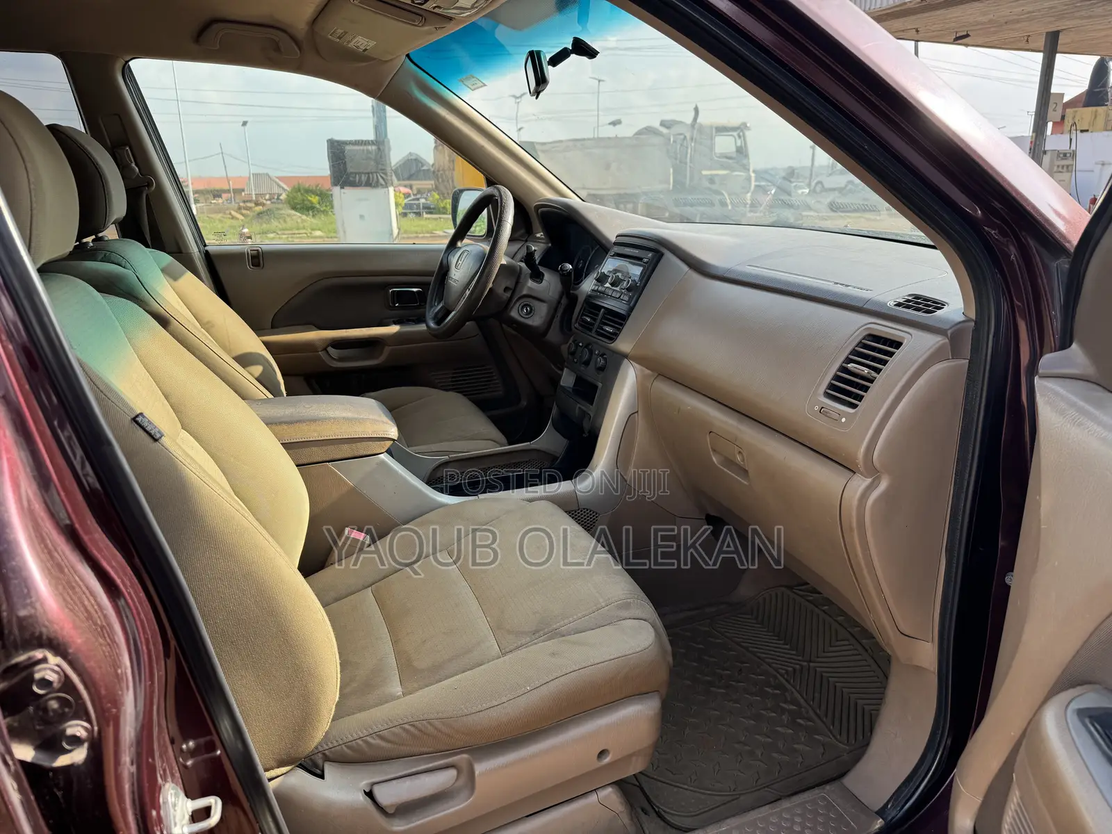 Honda Pilot 2007 Maroon