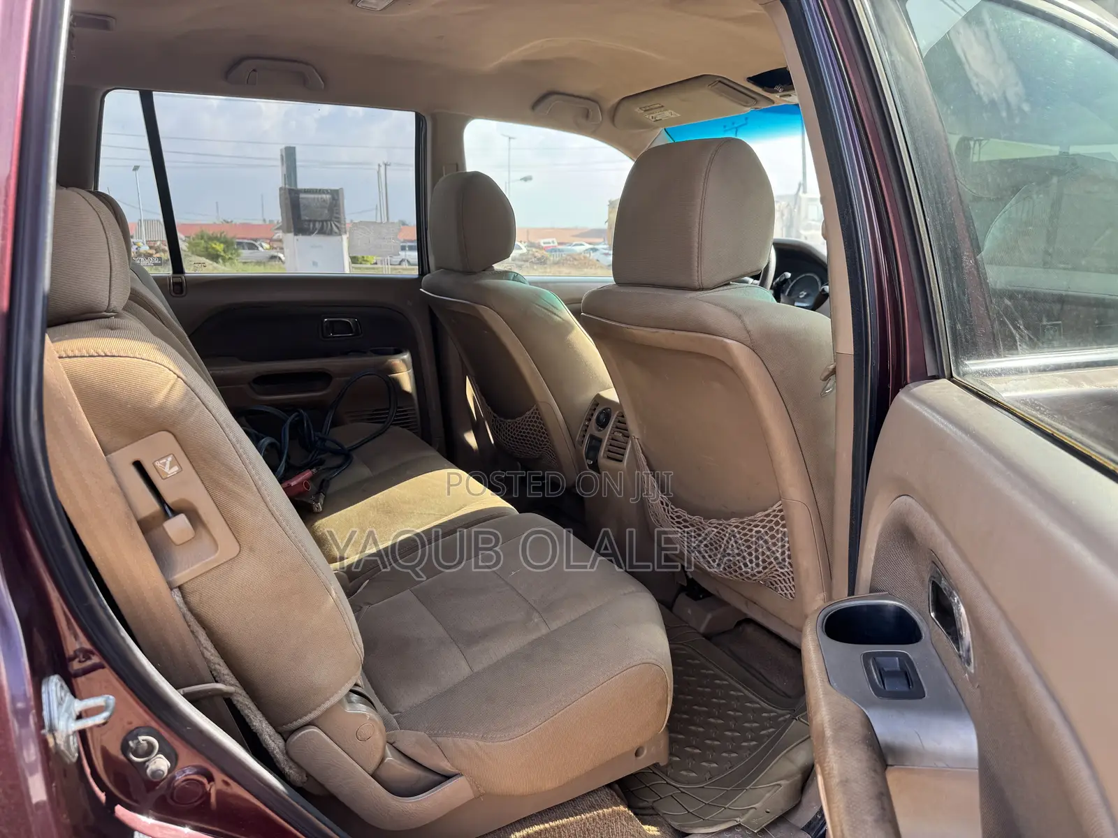 Honda Pilot 2007 Maroon