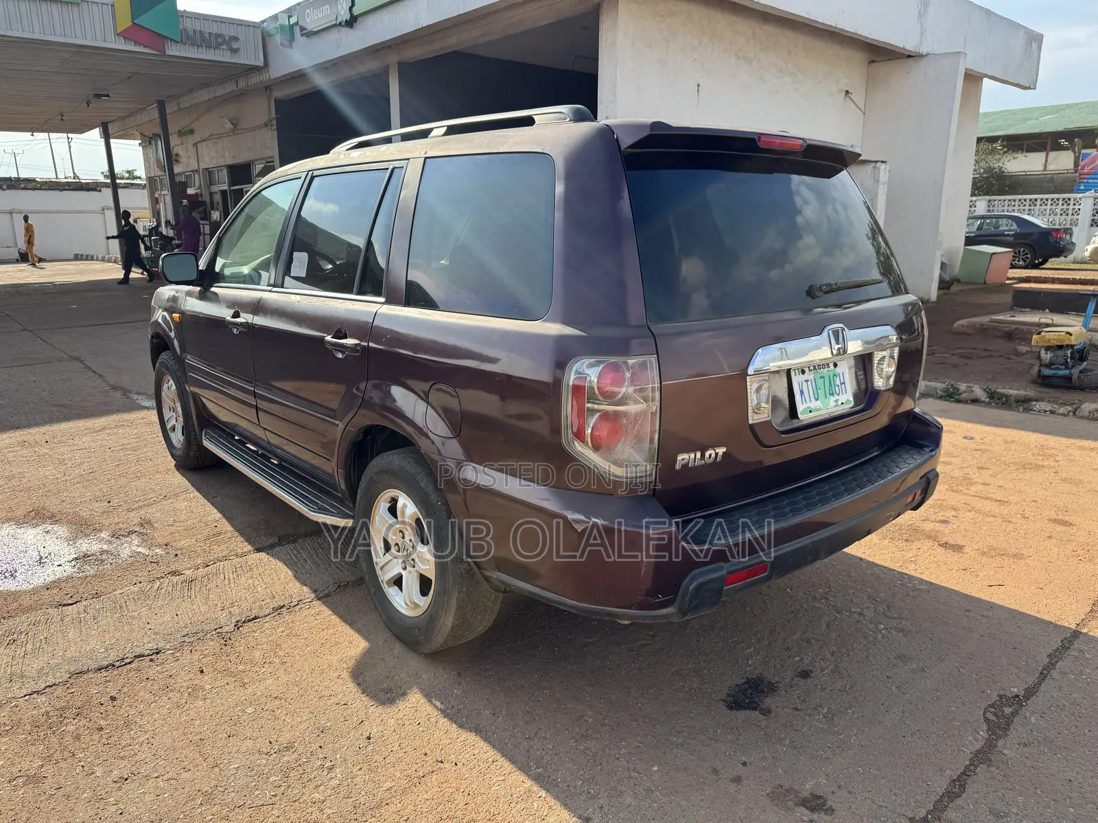Honda Pilot 2007 Maroon