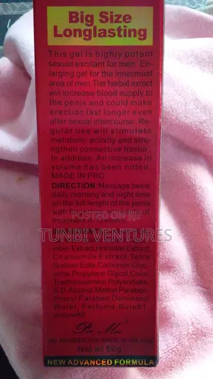 Maxman Men Enlarging Gel