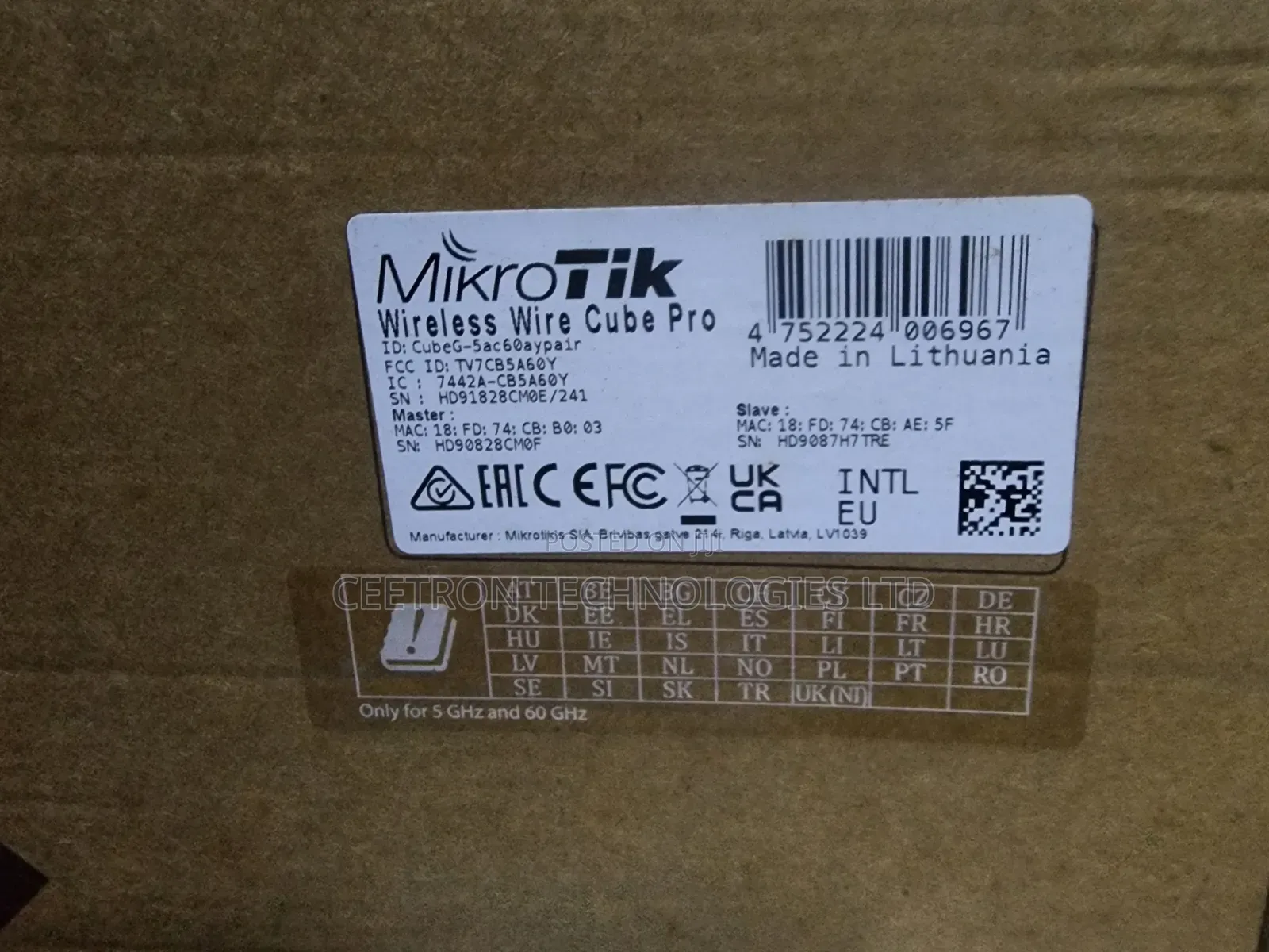 Mikrotik Wireless Wire Cube Pro