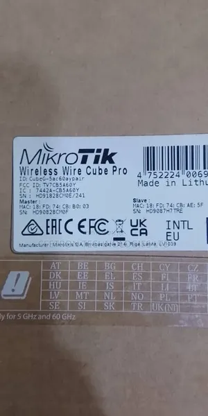 Mikrotik Wireless Wire Cube Pro