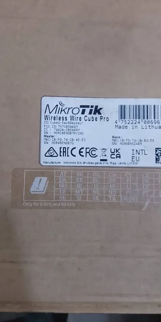 Mikrotik Wireless Wire Cube Pro
