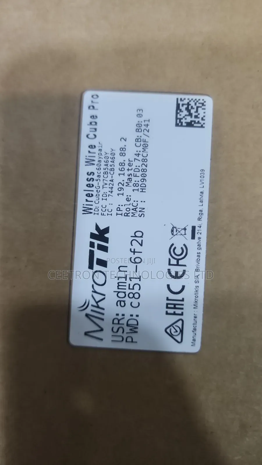 Mikrotik Wireless Wire Cube Pro