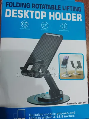 Foldable Rotatable Flexible Phone Holder