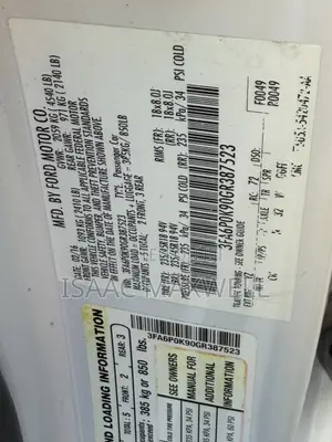 Ford Fusion Titanium AWD 2016 White