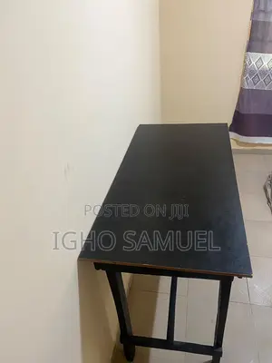 Black HDF Work Table