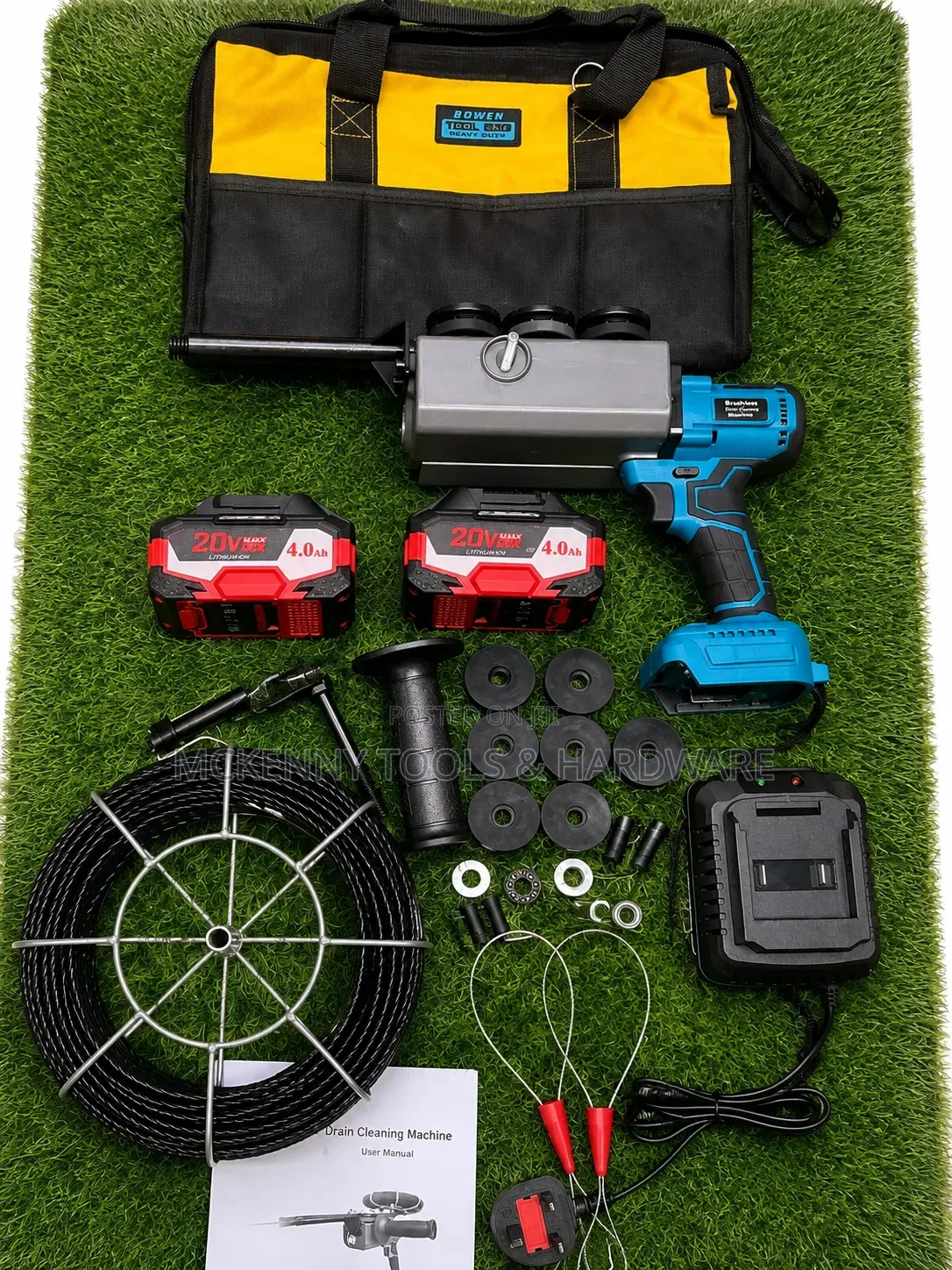 Cordless Electric Wire Puller/Threading Machine