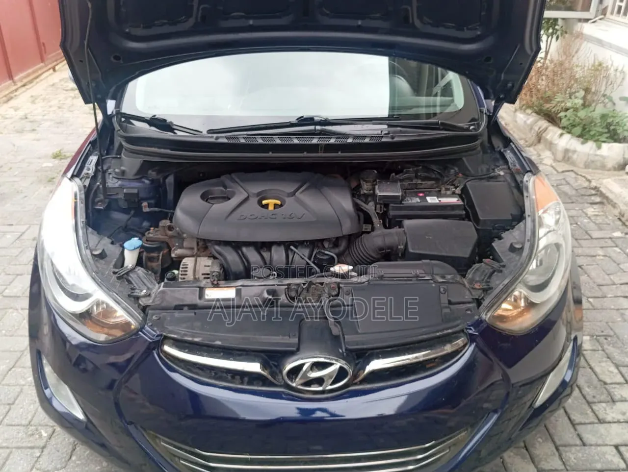Hyundai Elantra 2013 Blue