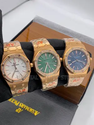Audemars Piguet Quality Luxury Authentic Automatic Engine Wristwatch