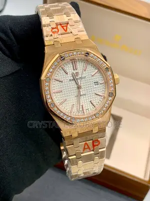 Audemars Piguet Quality Luxury Authentic Automatic Engine Wristwatch