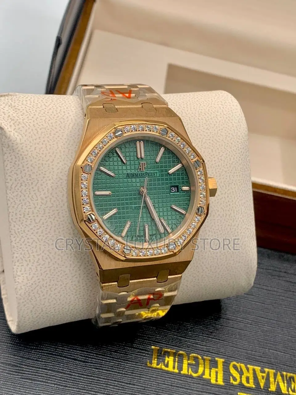 Audemars Piguet Quality Luxury Authentic Automatic Engine Wristwatch