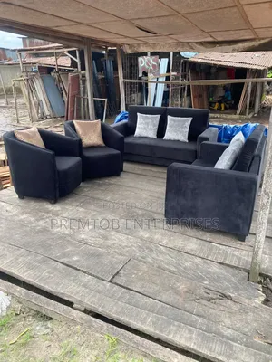 Luxury 7-Seater Velvet Sofa Set – Modern Living Room Furniture