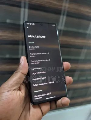 Google Pixel 6 Pro 128 GB Black