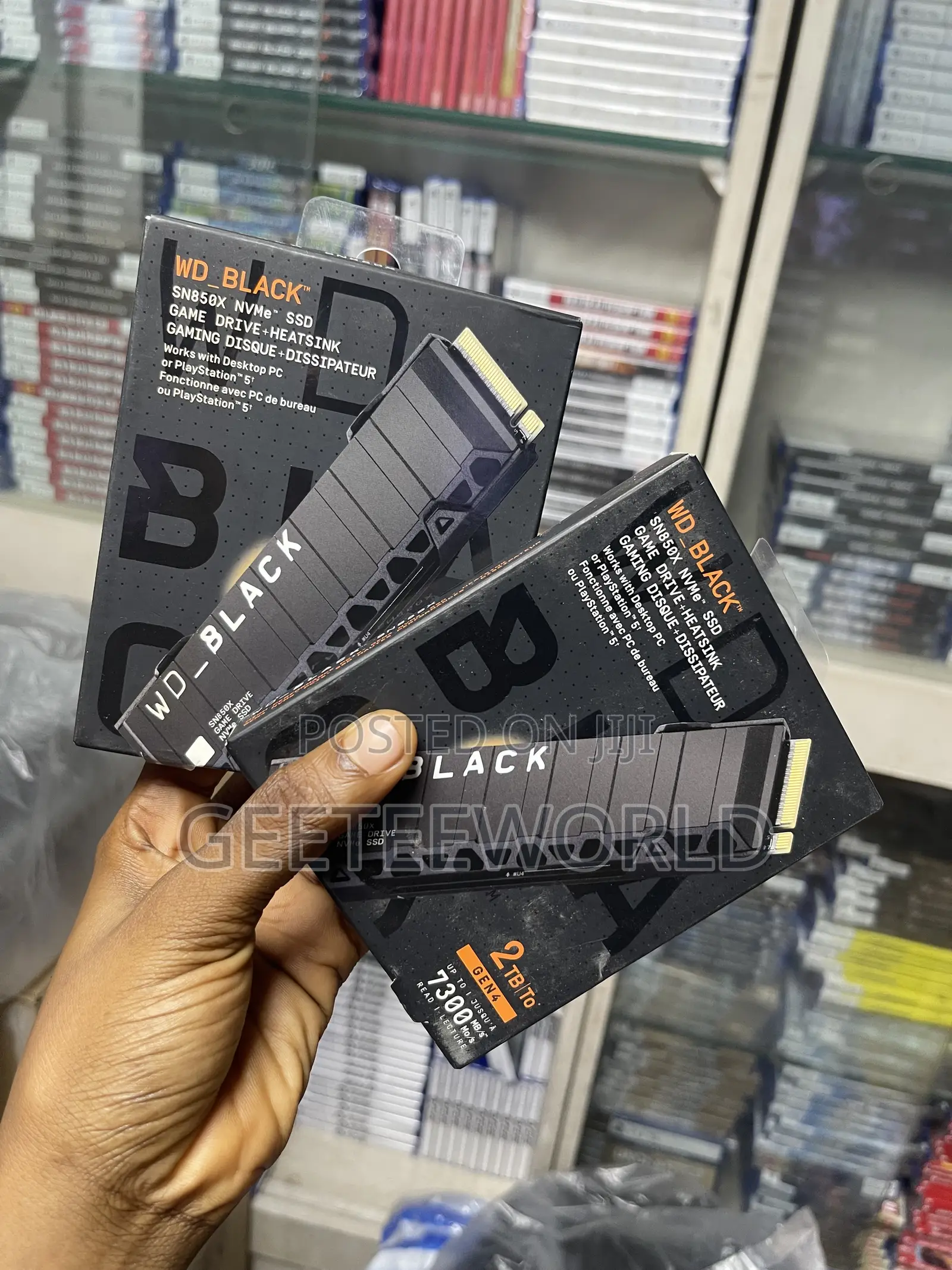 Wd _Black SSD Game Drive+Heatsink