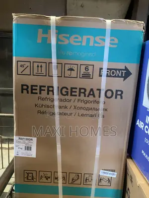 Brand New Hisense 120L Single Door Refrigerator (REF120DR) – Silver