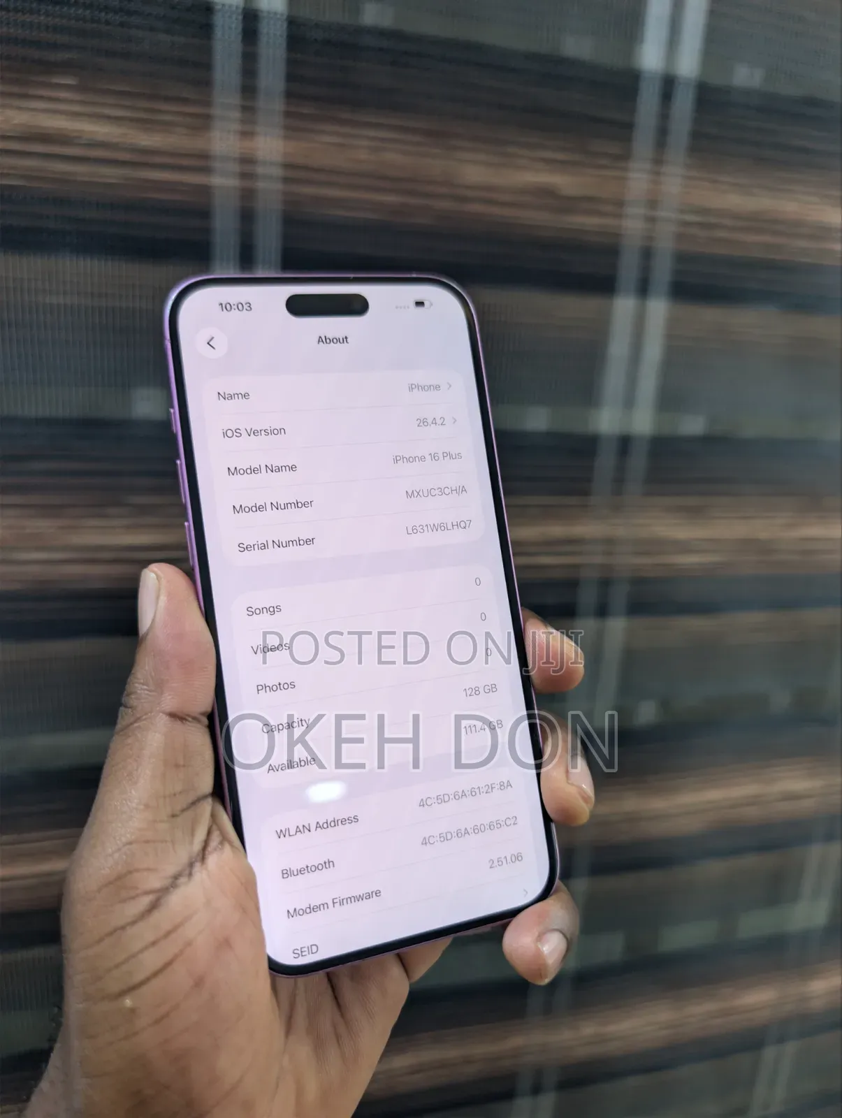 Apple iPhone 16 Plus 128 GB Pink