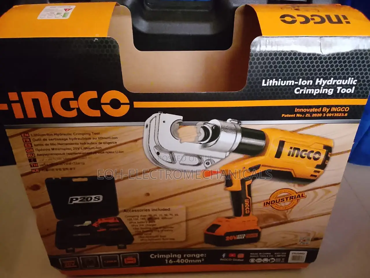 INGCO Crimping Tool 16-400mm2