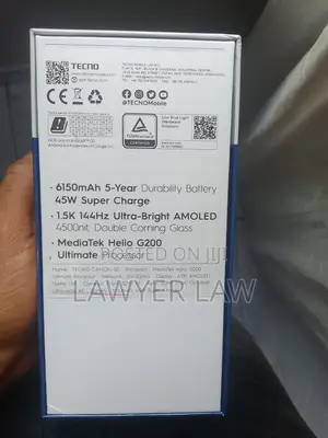 Tecno Camon 50 256 GB Black
