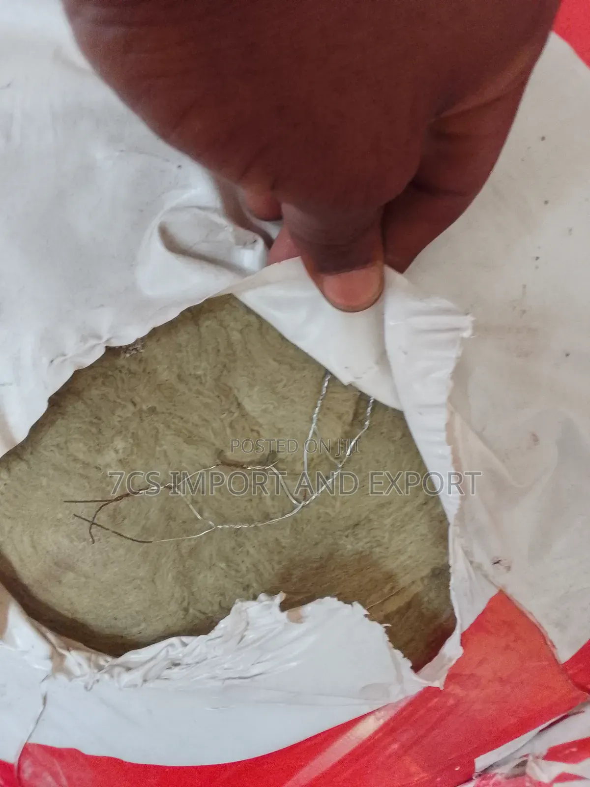 Rock Wool With Wire Meah