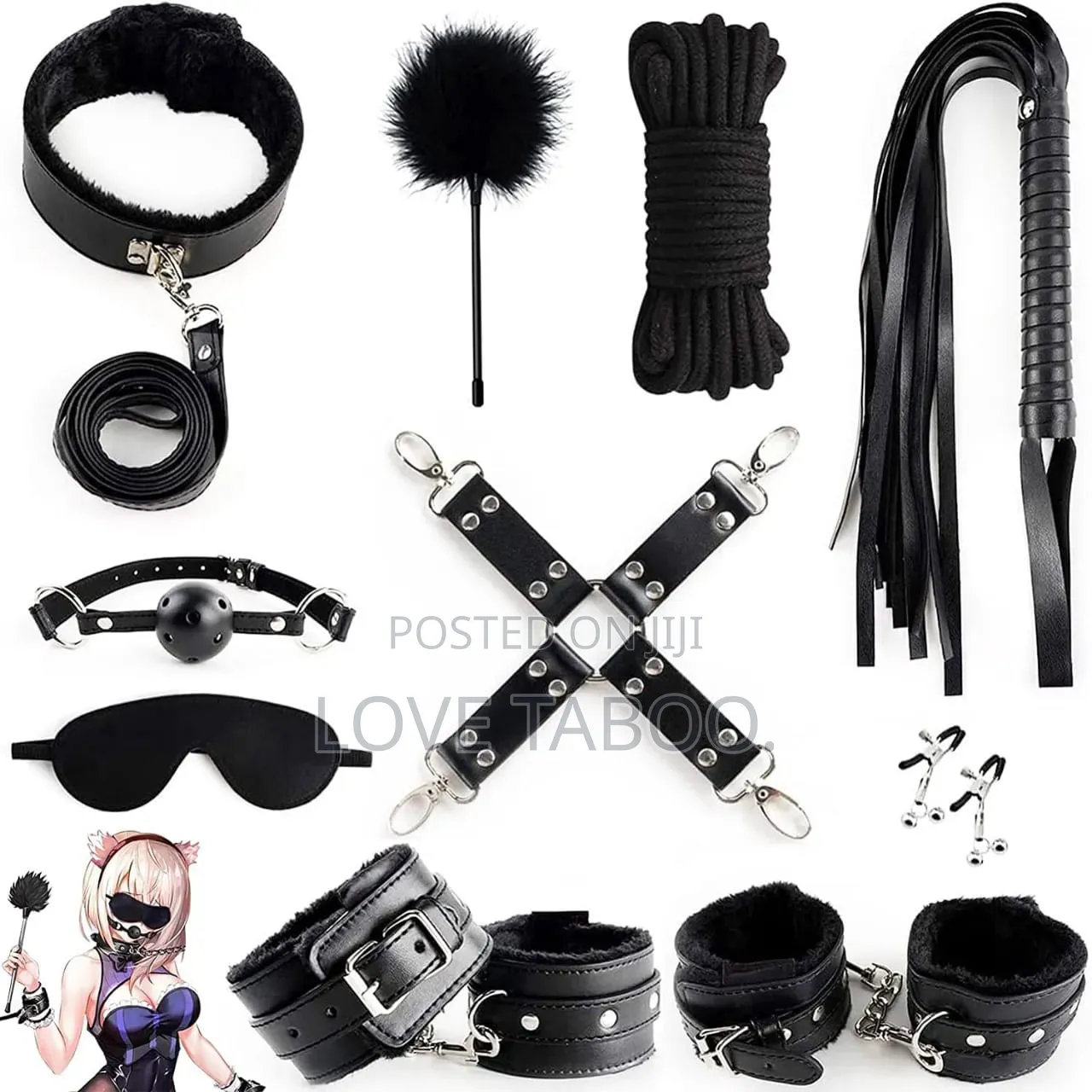 10 PCS BDSM Kit