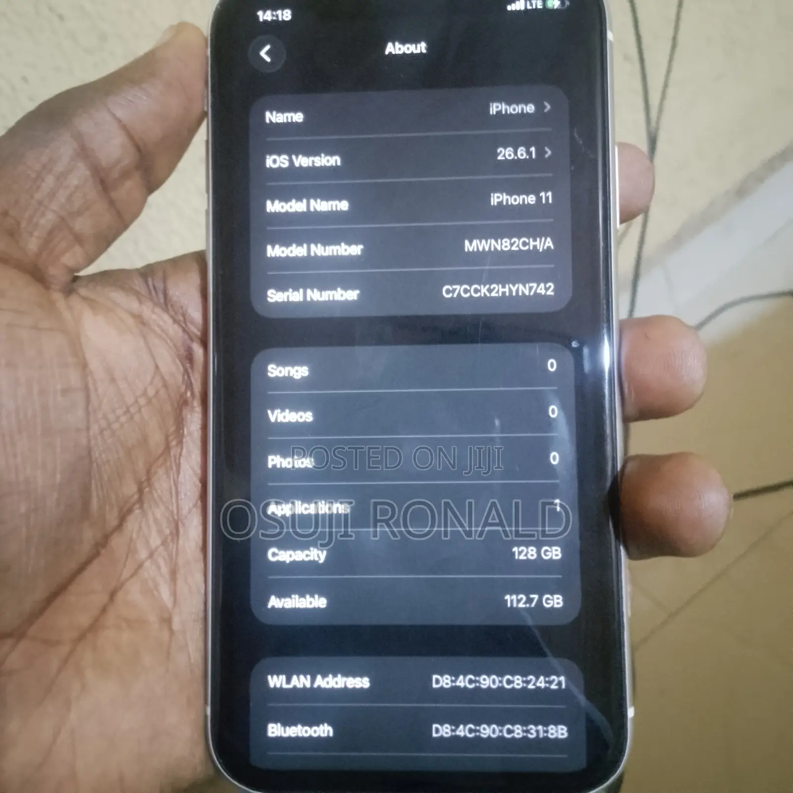Apple iPhone 11 128 GB White