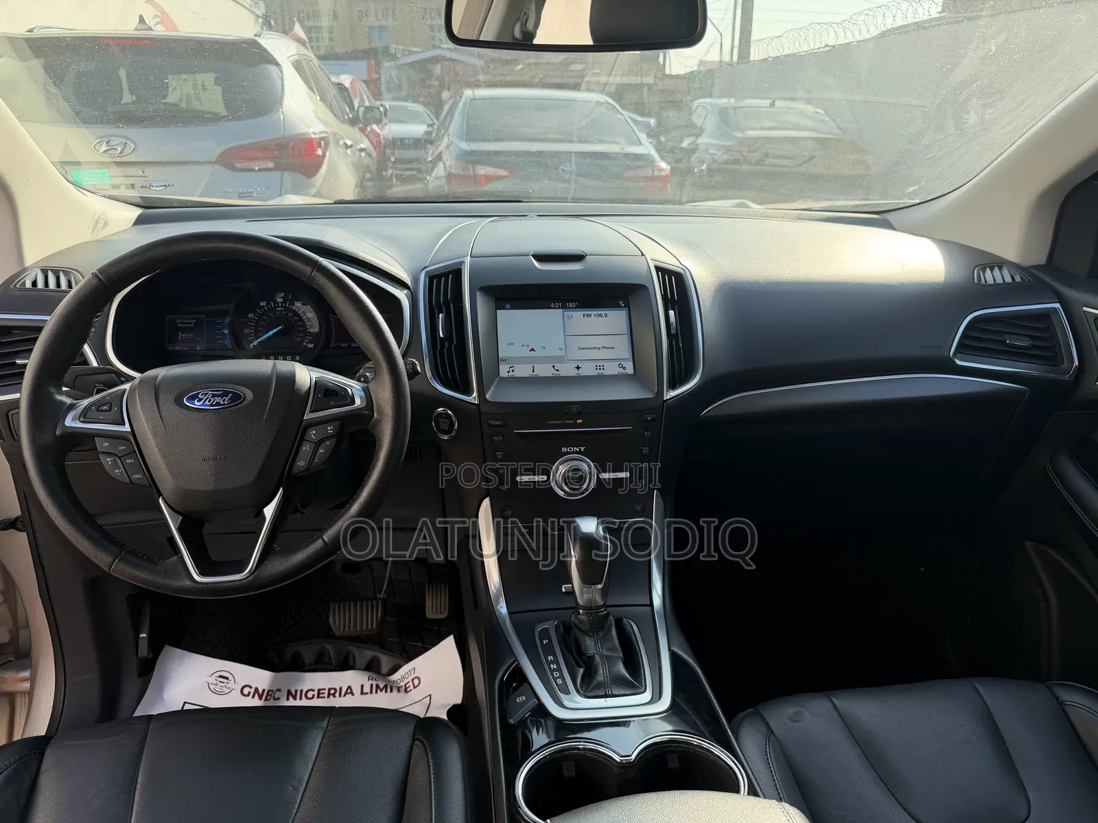 Ford Edge Titanium AWD 2018 Gold