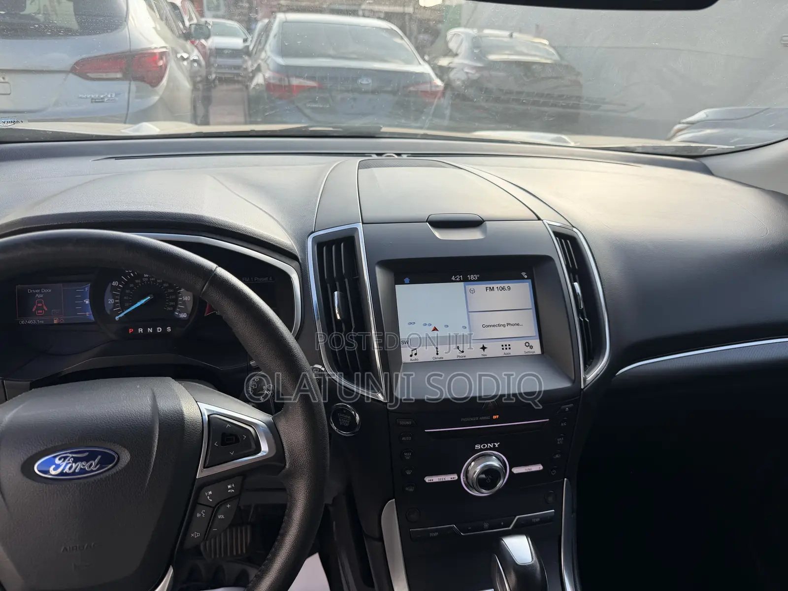 Ford Edge Titanium AWD 2018 Gold