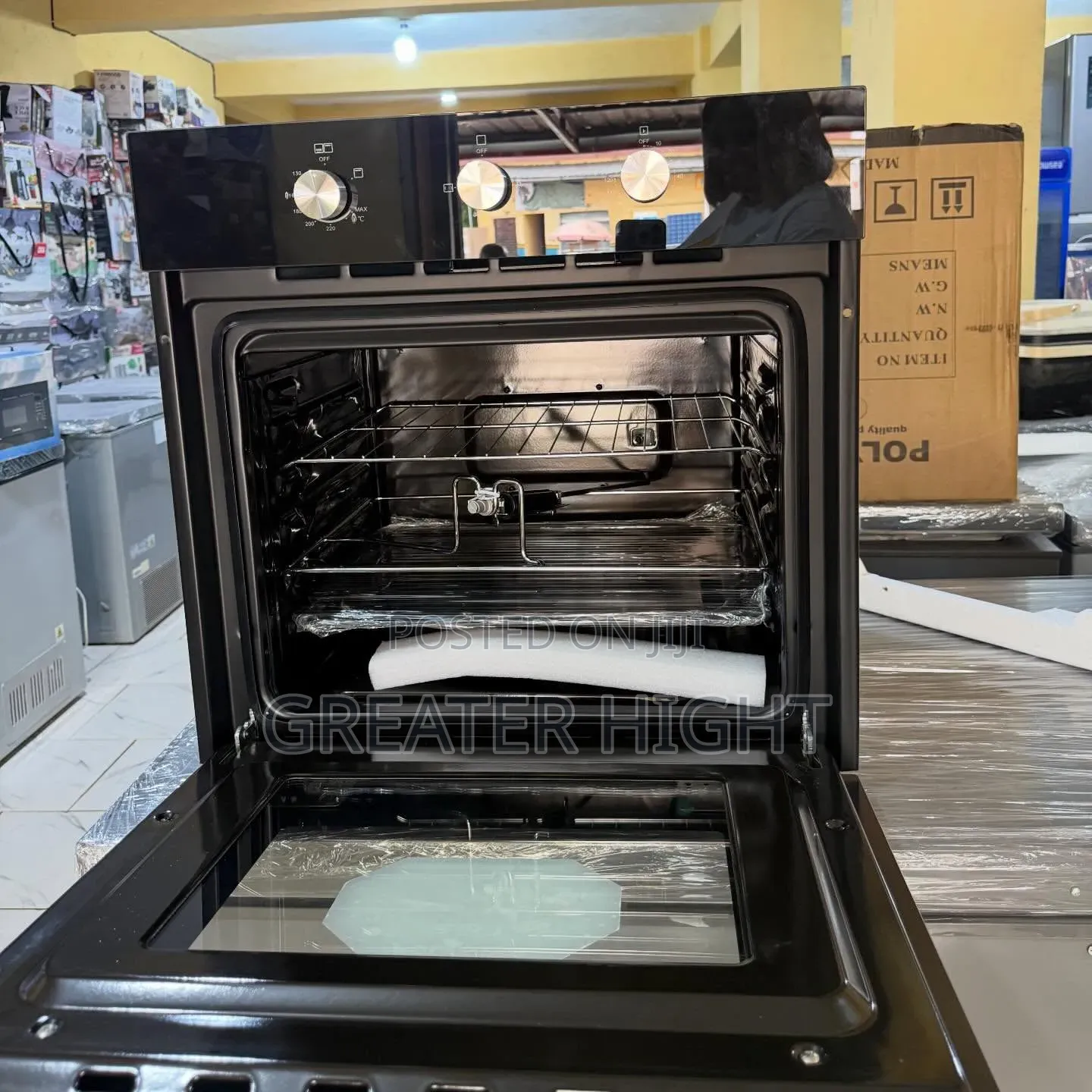 Polystar Inbuilt Oven 
Gas and Electric Use
Oven and Grill Function