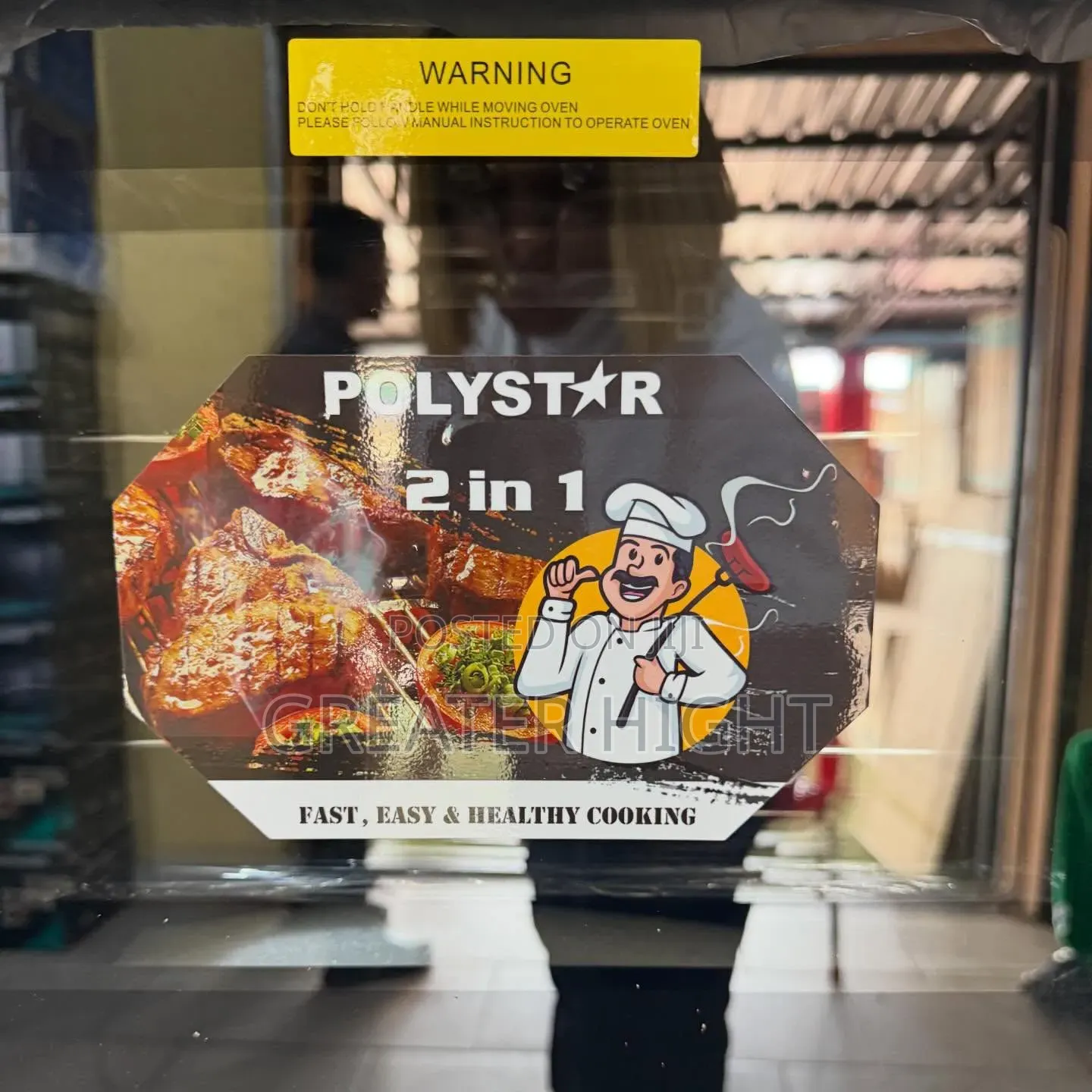 Polystar Inbuilt Oven 
Gas and Electric Use
Oven and Grill Function