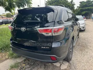 Toyota Highlander XLE V6 4x2 (3.5L 6cyl 6A) 2016 Black