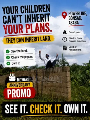 Your Children Can't Inherit Your Plans.