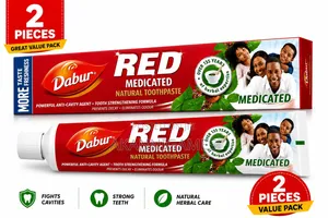Dabur Red Herbal Anti-Cavity Toothpaste 130g – 2 Pieces