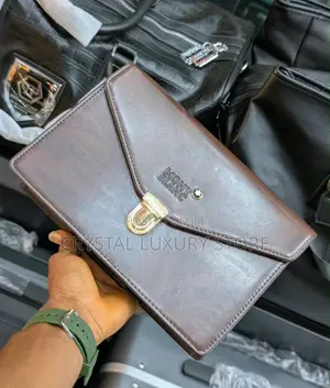 Mont Blanc Quality Luxury Men Genuine Leather Purse