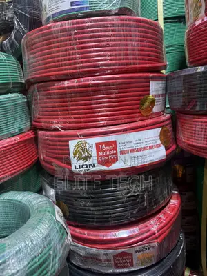 16mm Lion Single Core Cable (100m Roll) – 100% Pure Copper