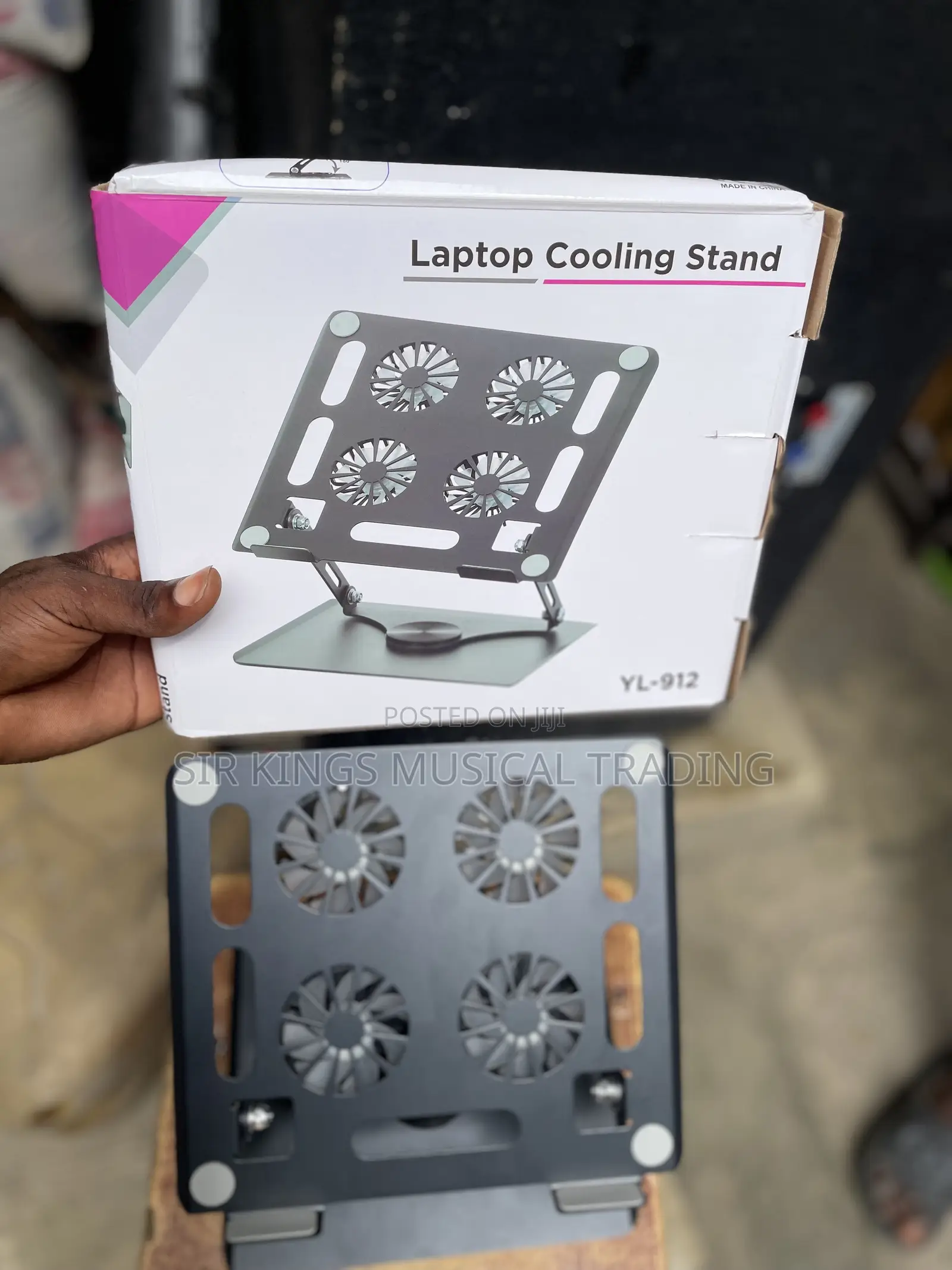 Laptop Cooling Stand With 4-Fan