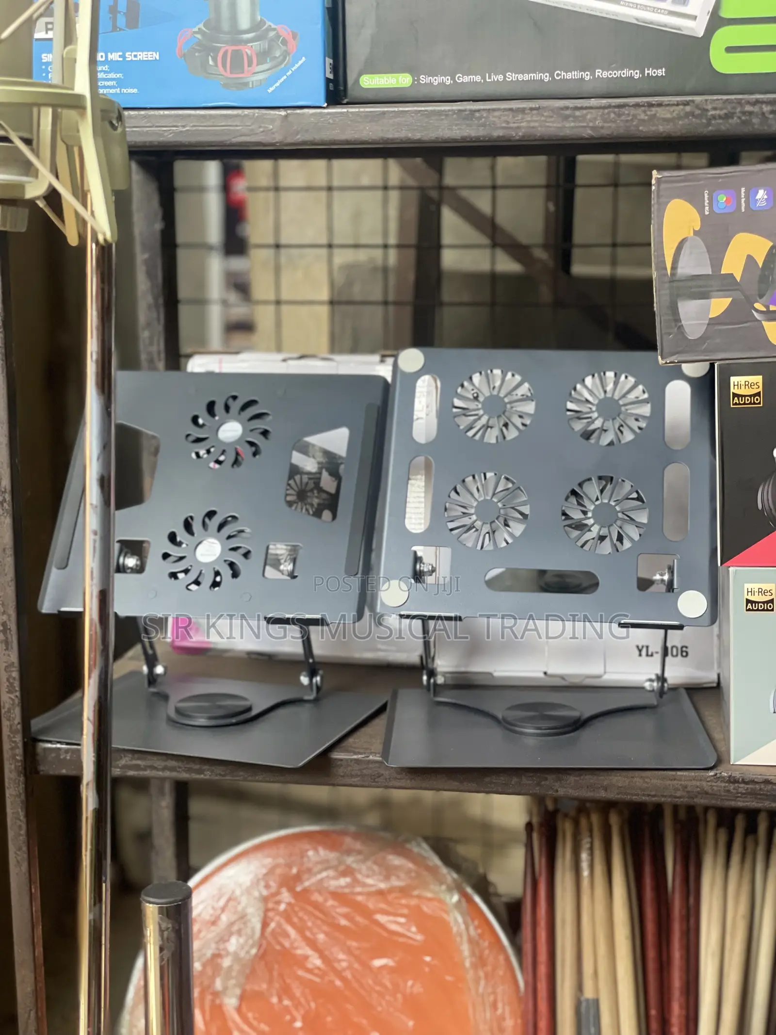 Laptop Cooling Stand With 4-Fan