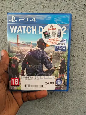 Clean UK Used Watch Dogs 2 for PS4 and PS5