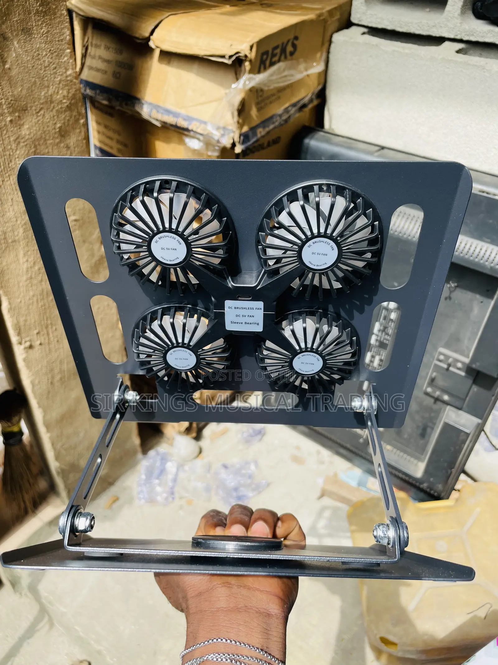 Laptop Cooling Stand With 4-Fan