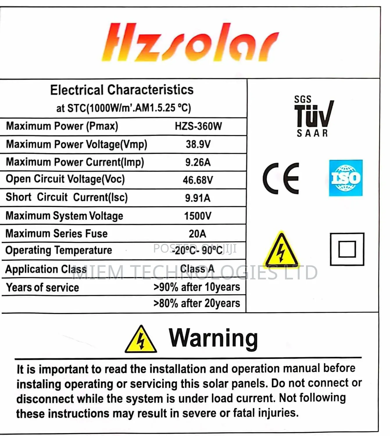 Fire Extinguisher Circuit Breaker