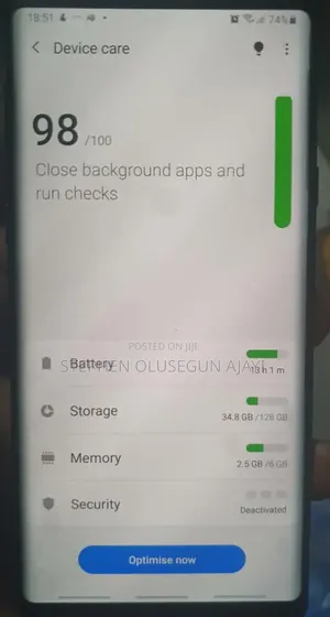 Samsung Galaxy Note 9 128 GB Black