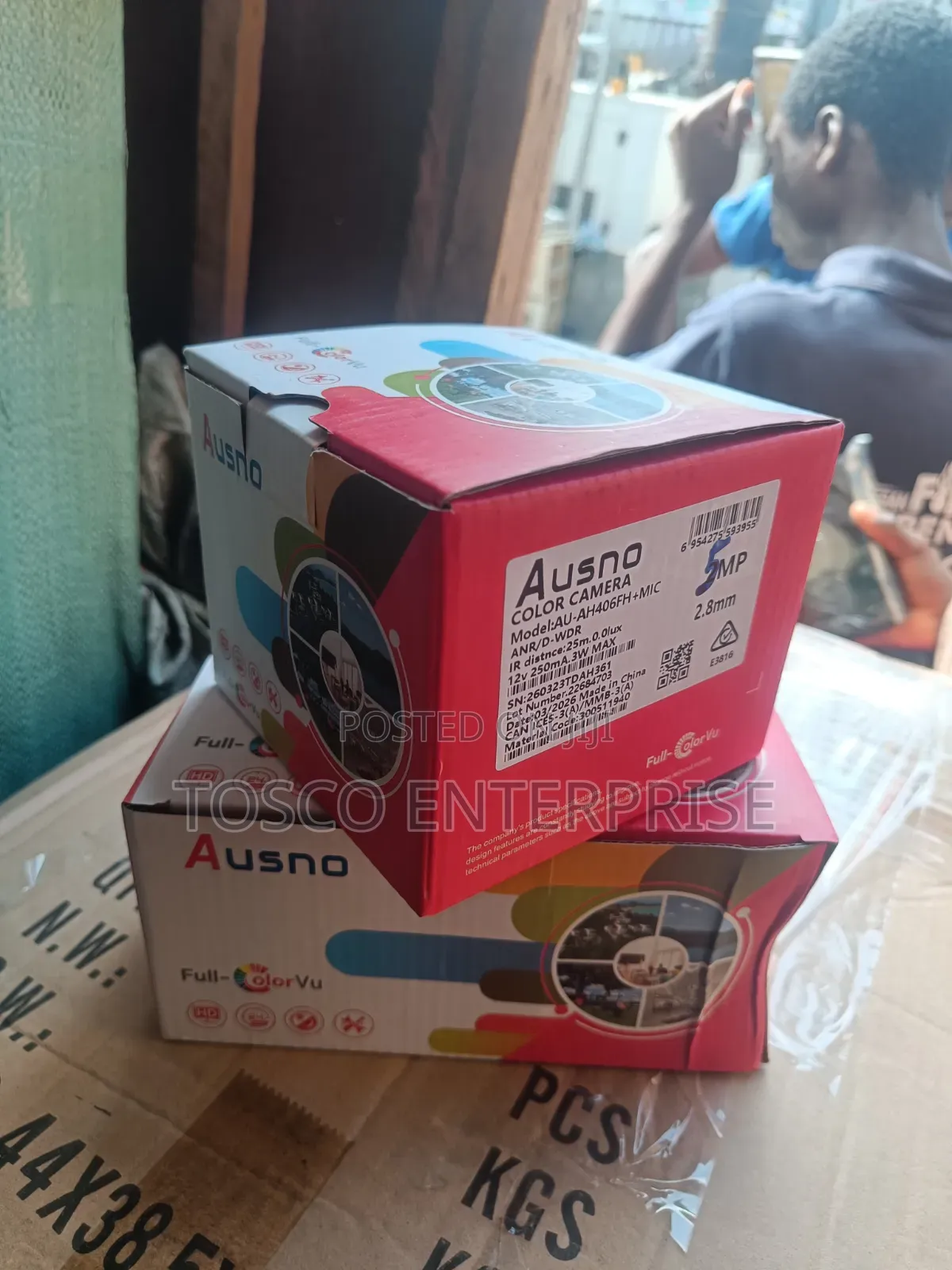 Indoor & Outdoor CCTV Security Camera – Audio Enabled