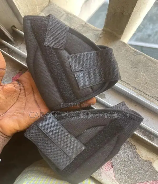 Adjustable Black Fabric Support Wraps- Joint Corrector