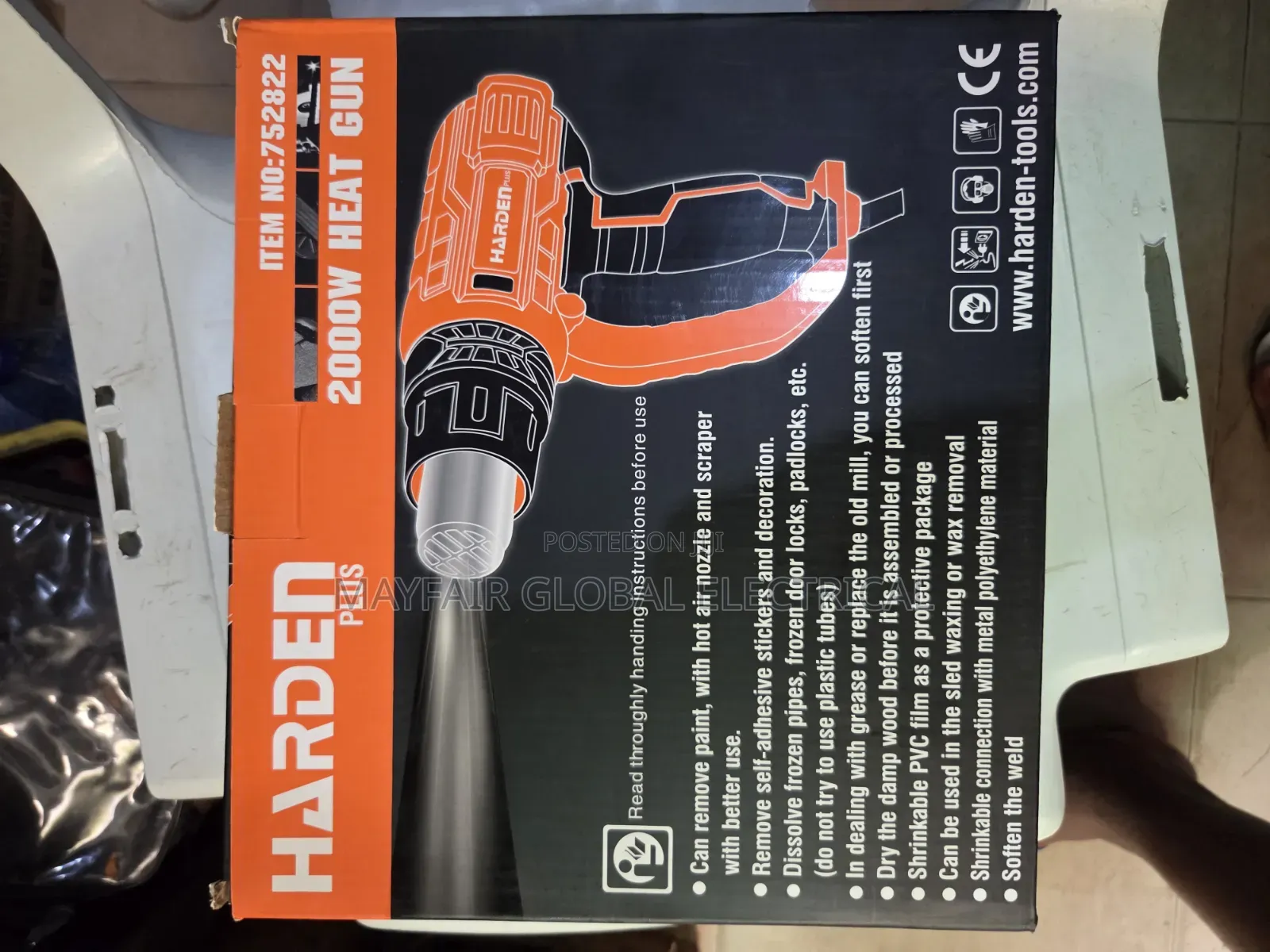 Harden Plus 2000w Heat Gun