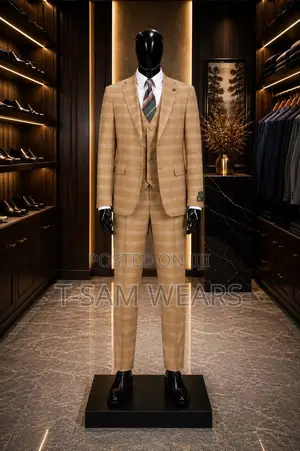 Senzo Revolli Checkers Turkish Suit