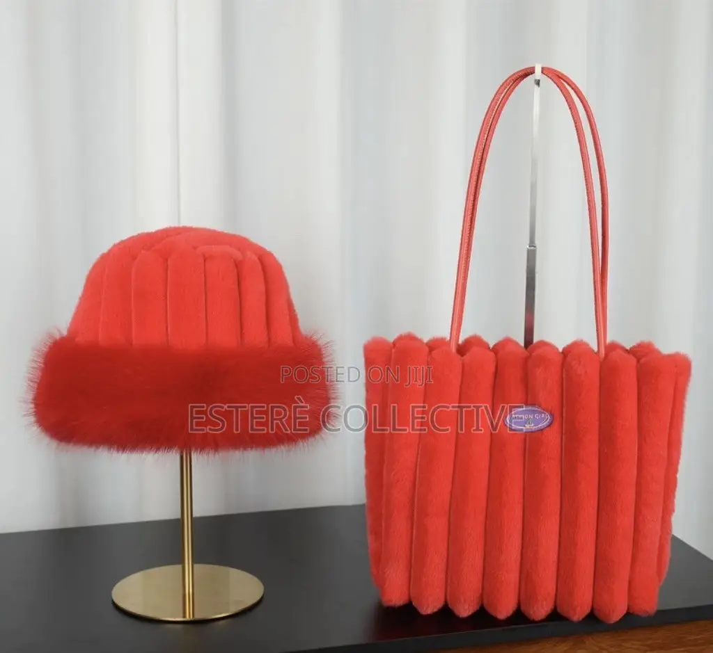 Fur Bag & Hat