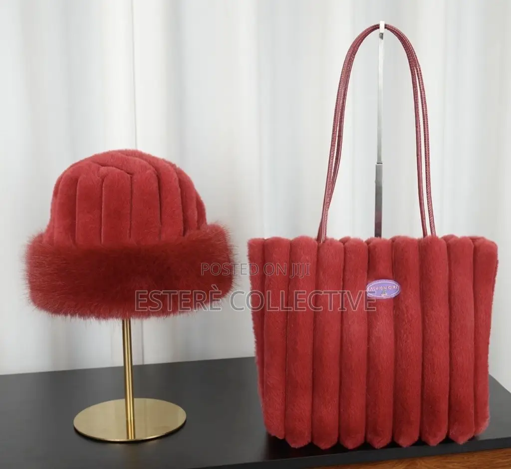 Fur Bag & Hat