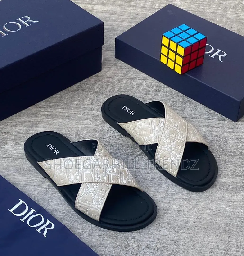 Classy Men Dior Criss Cross Palm Shoes