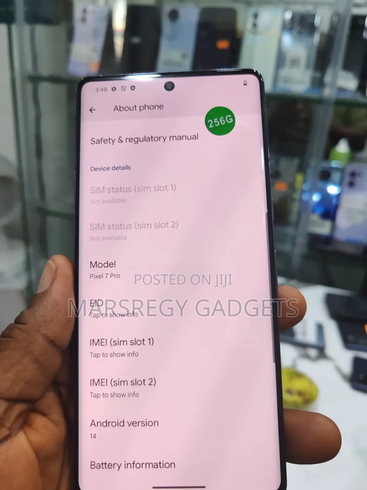 Google Pixel 7 Pro 256 GB Black